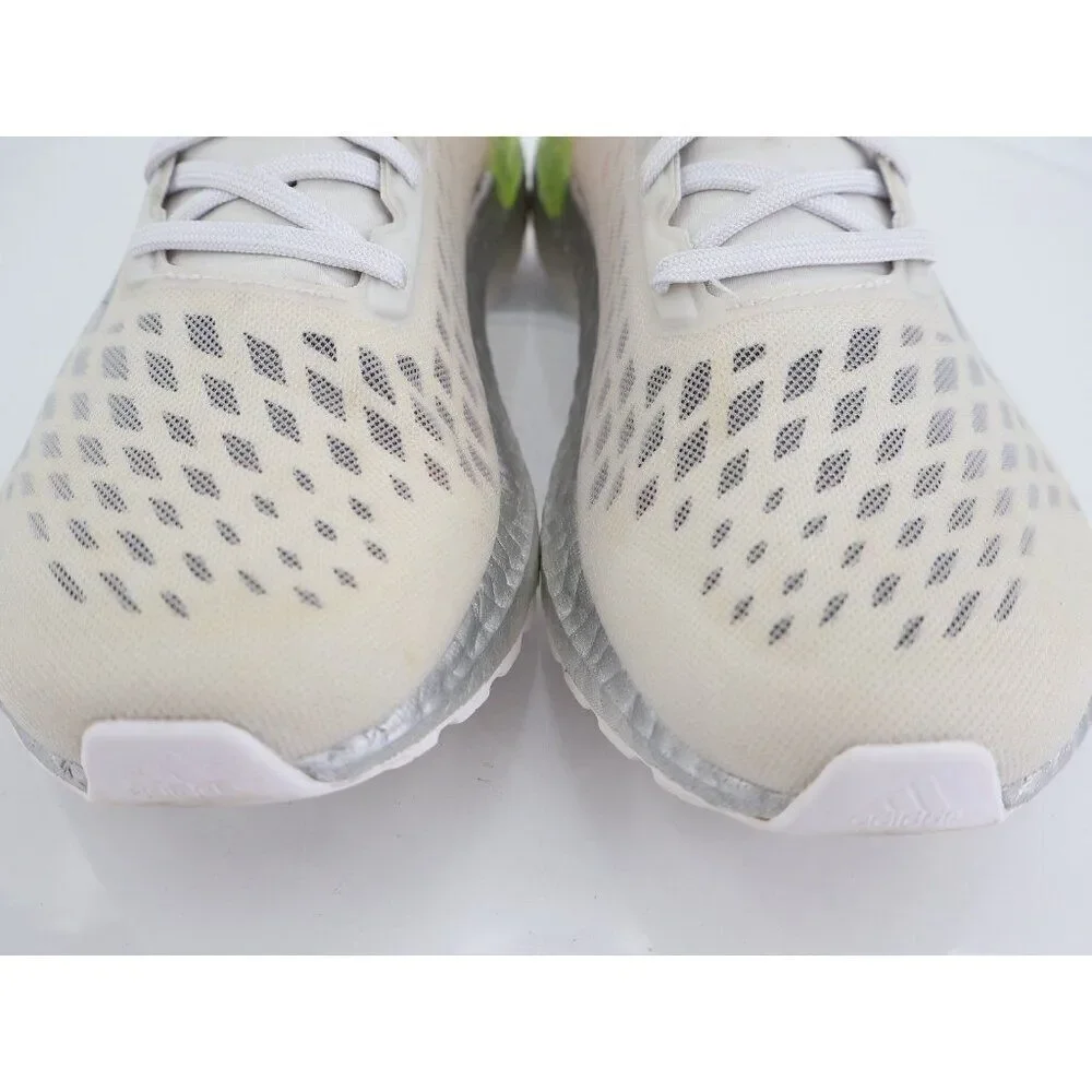 Adidas Ultraboost PB Running Shoes Women 7.5 Grey Silver White Continental Sole